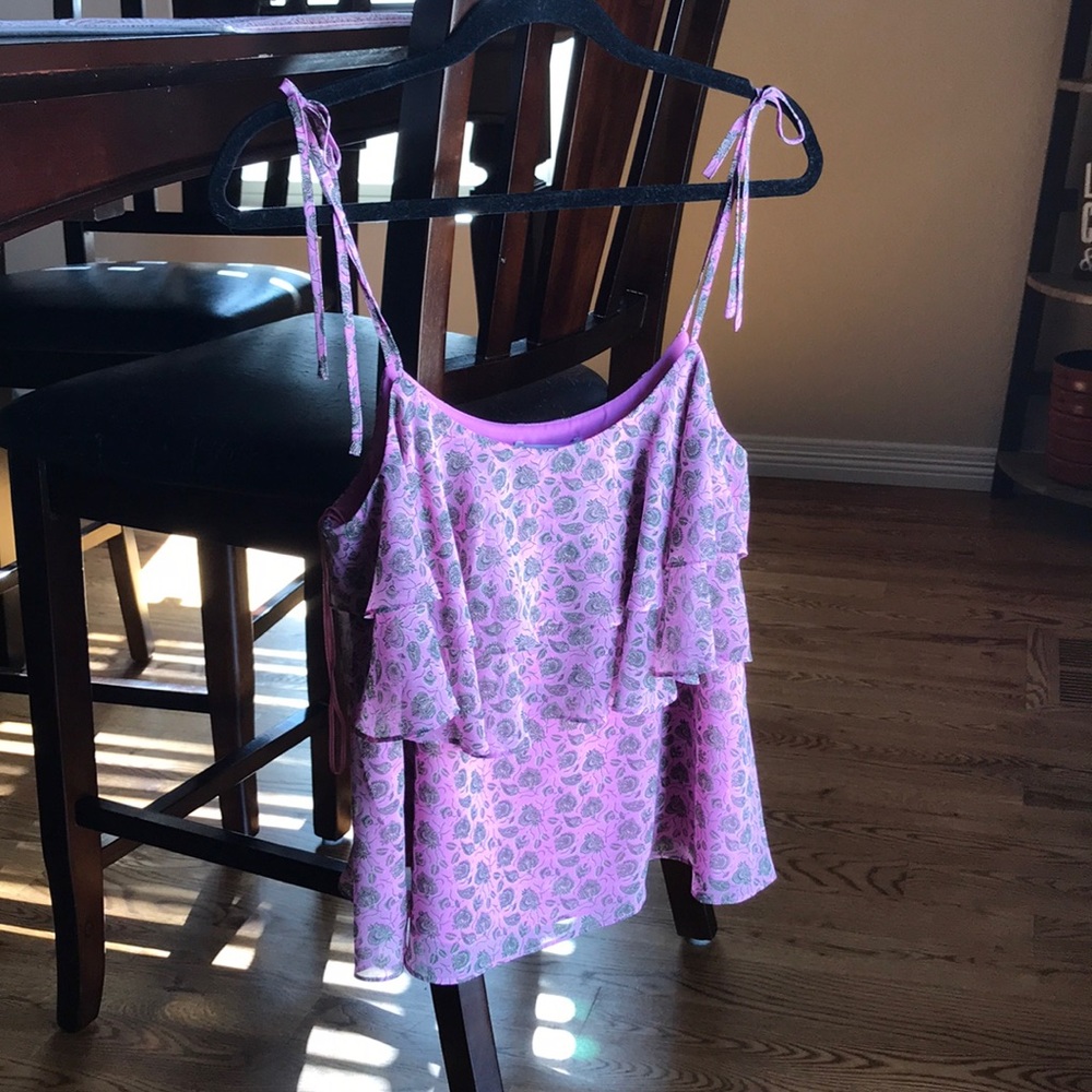 Rebecca Minkoff Atlas Ruffle Cami - Picture 2 of 4